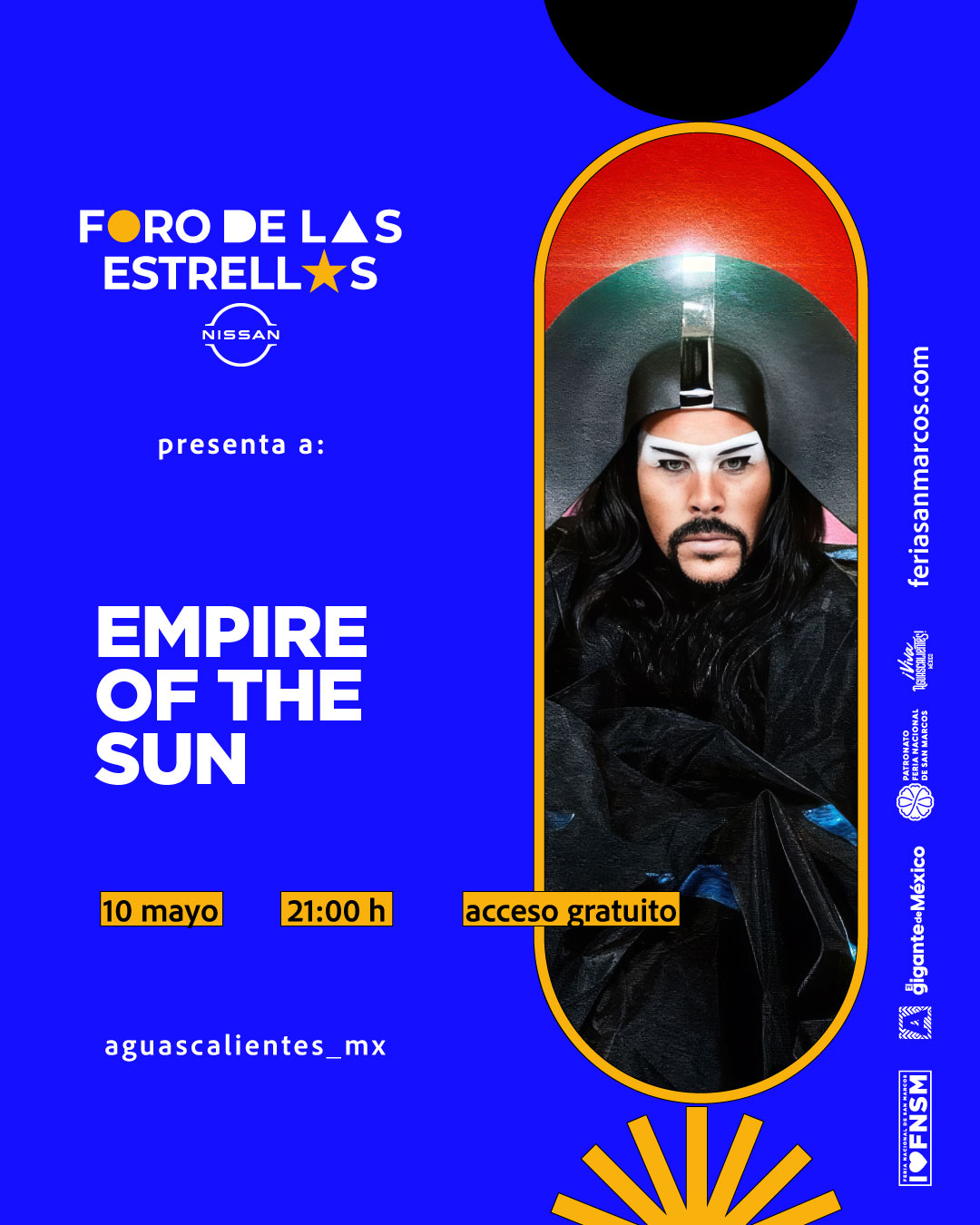 empire-of-the-sun foro de las estrellas feria de san marcos aguascalientes 2026